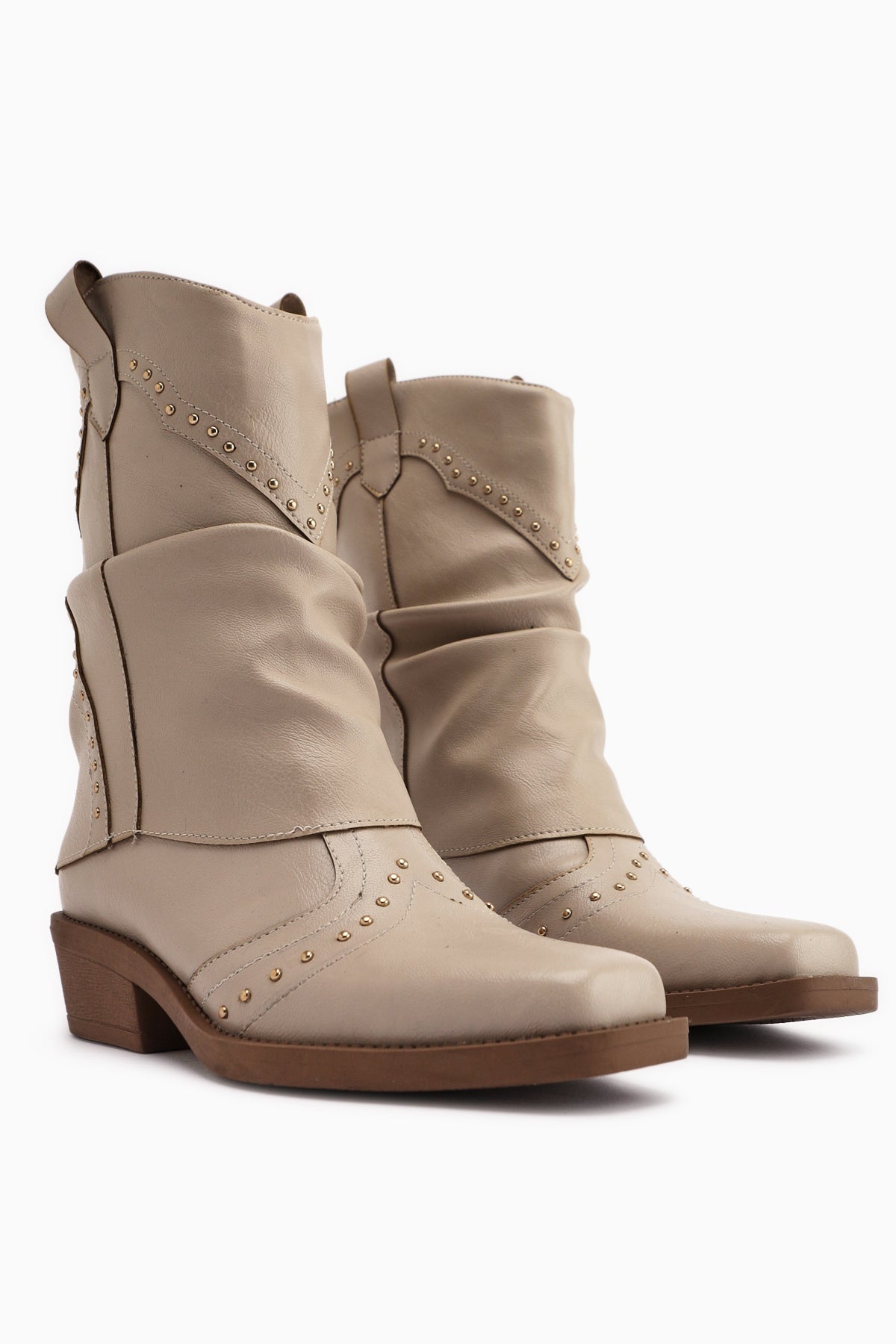 Joli – Beige Western Cowboy Boot (Women)