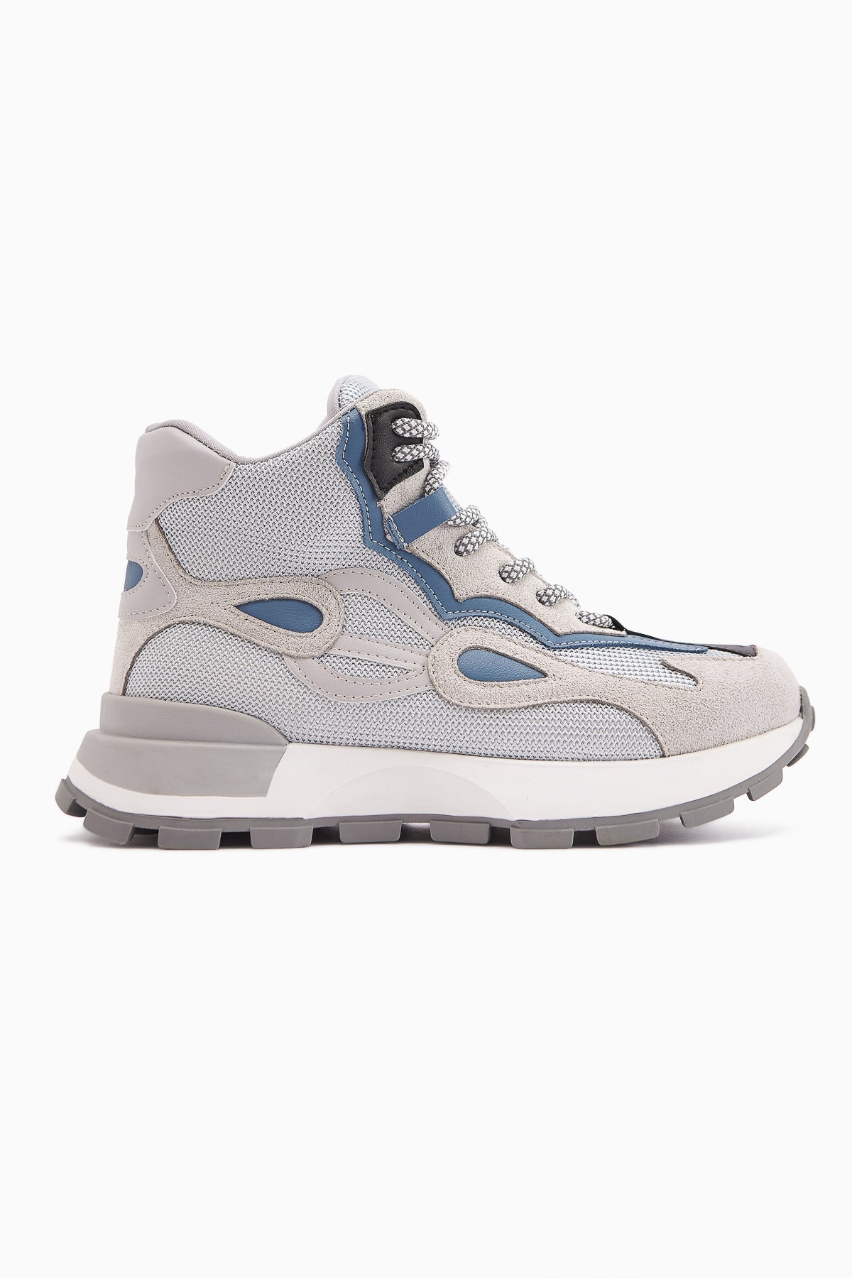 Emma Grey Suede Detailed Lace-up Women's Sport Boot