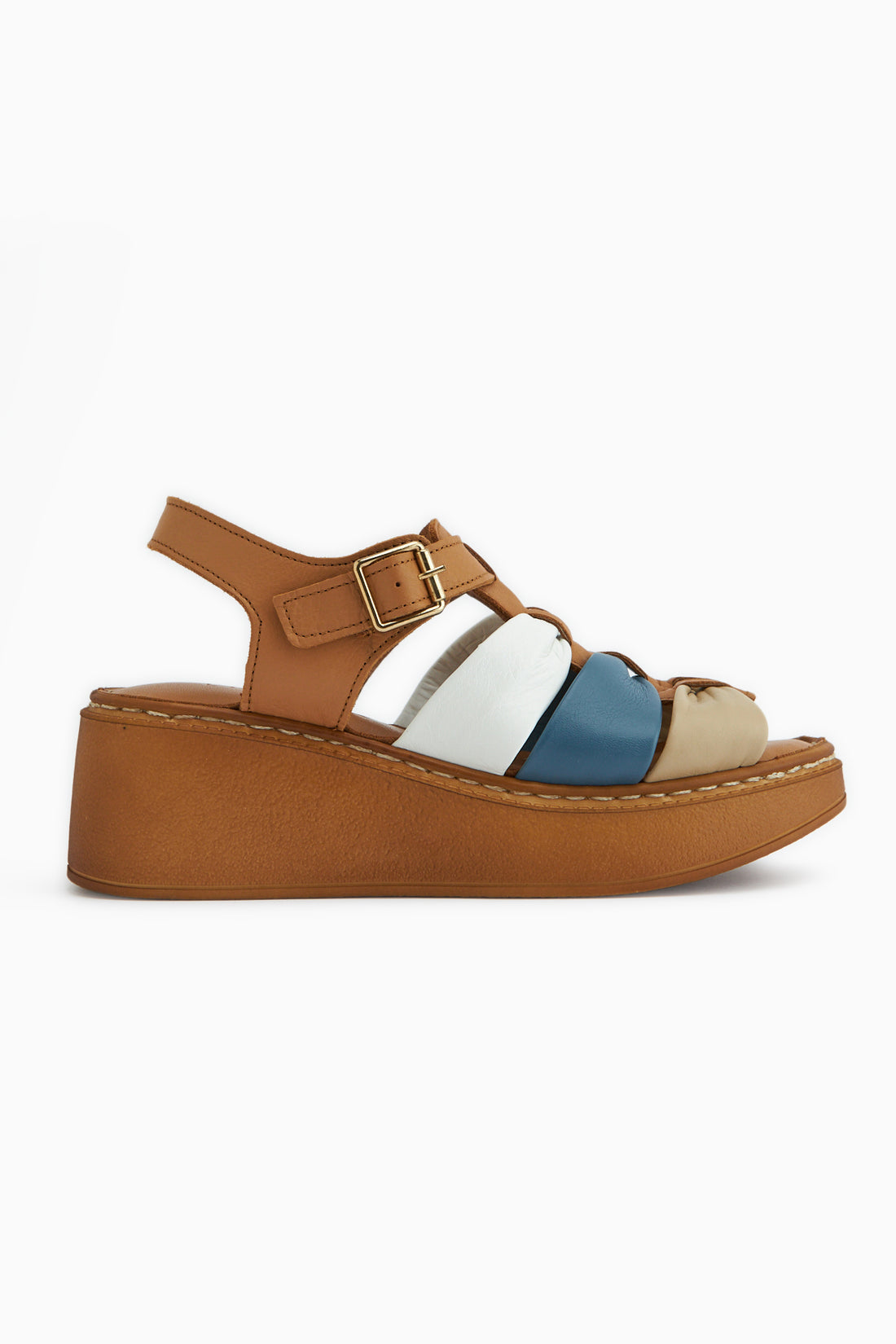 Genuine Leather Larisa Tan Women’s Sandal