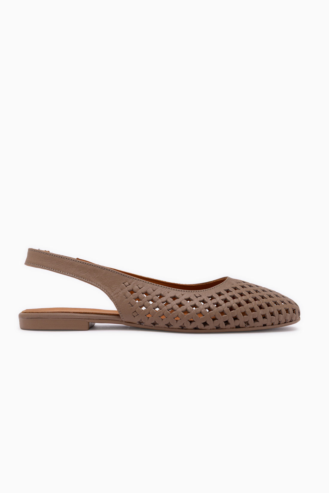 Monalis Genuine Leather Mink Elastic Women’s Sandal