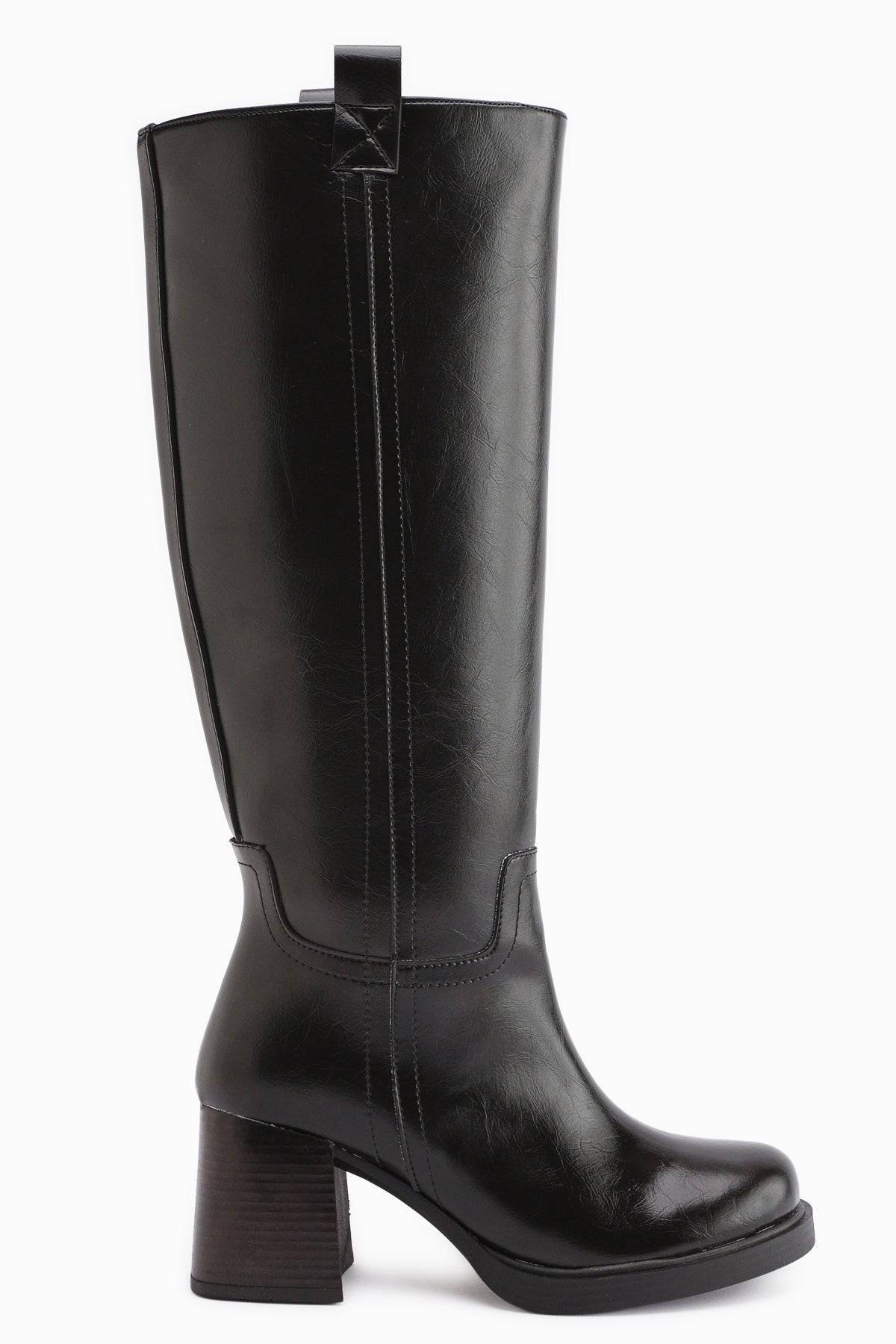Celine Black Heeled Women's Boot