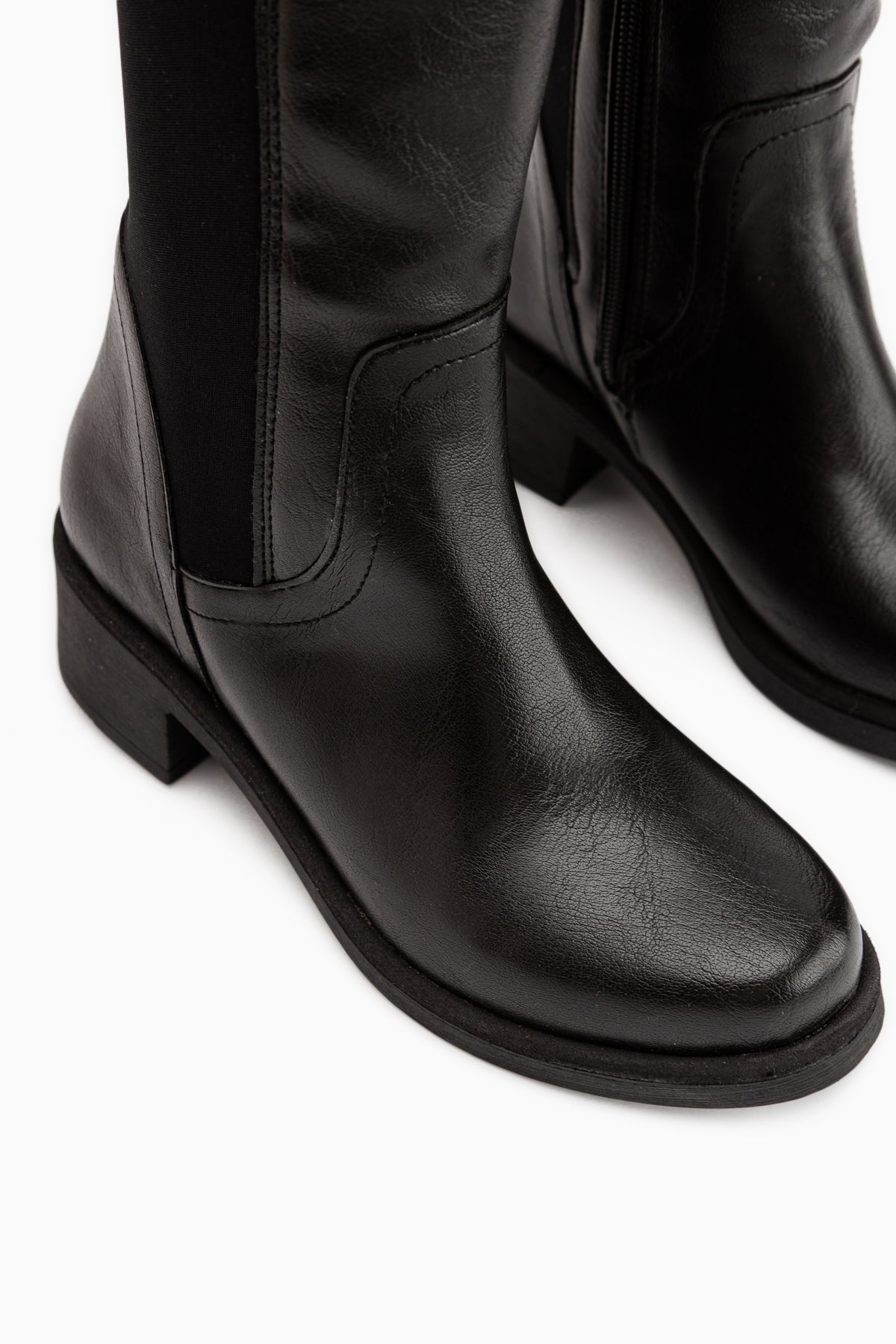 Cora Black Heeled Women’s Boots