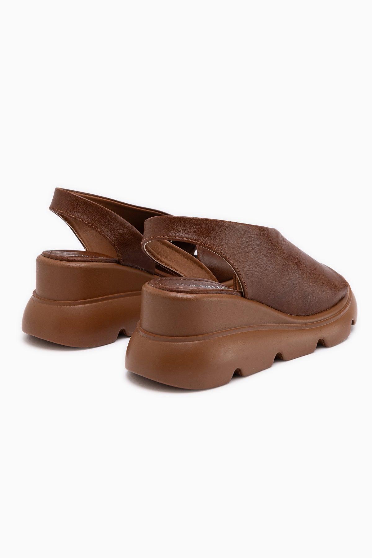 Lima Tan Thick Sole Open Toe Women’s Sandal