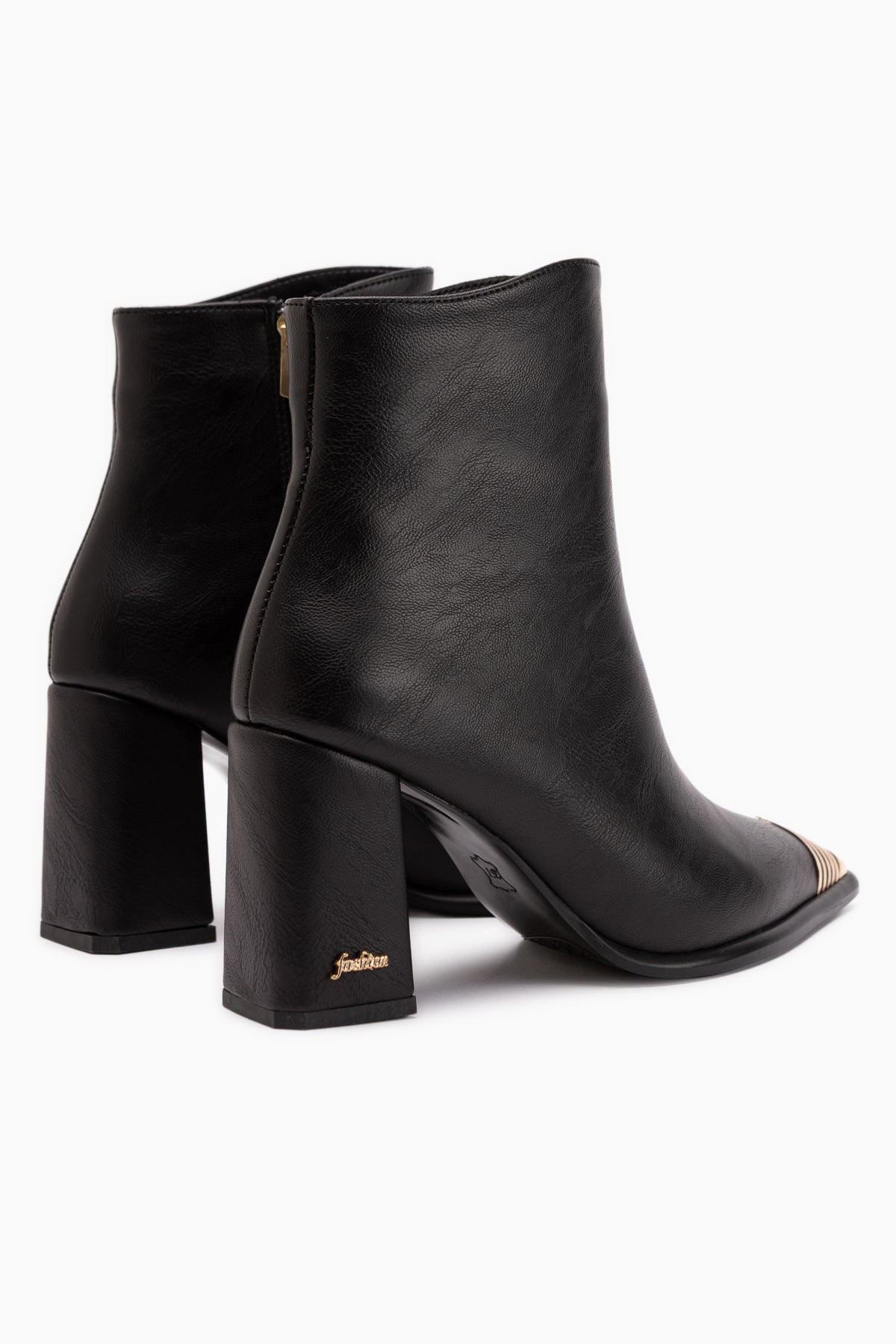 Lacy Black Removable Cuff 2-in-1 Women’s Heeled Boots & Knee High Boots