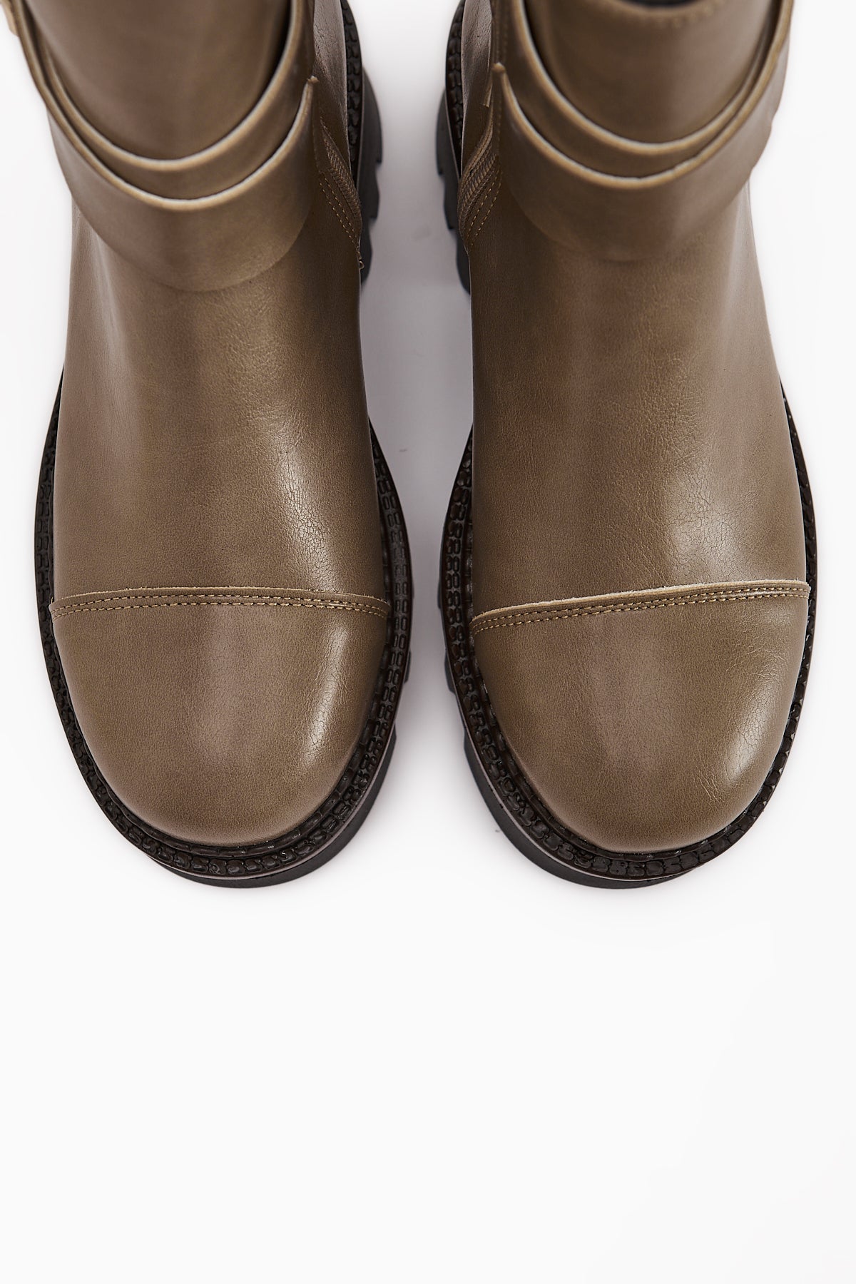 Cristin – Taupe Platform Boot (Women)