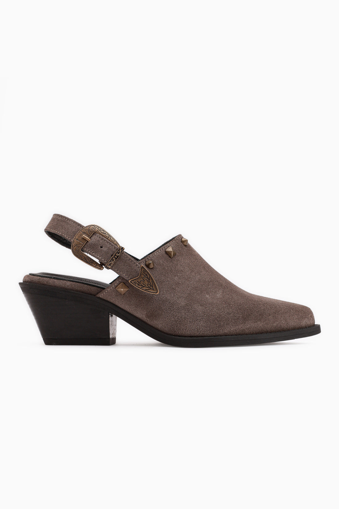 Tima Genuine Leather Mink Heeled Women’s Sandal