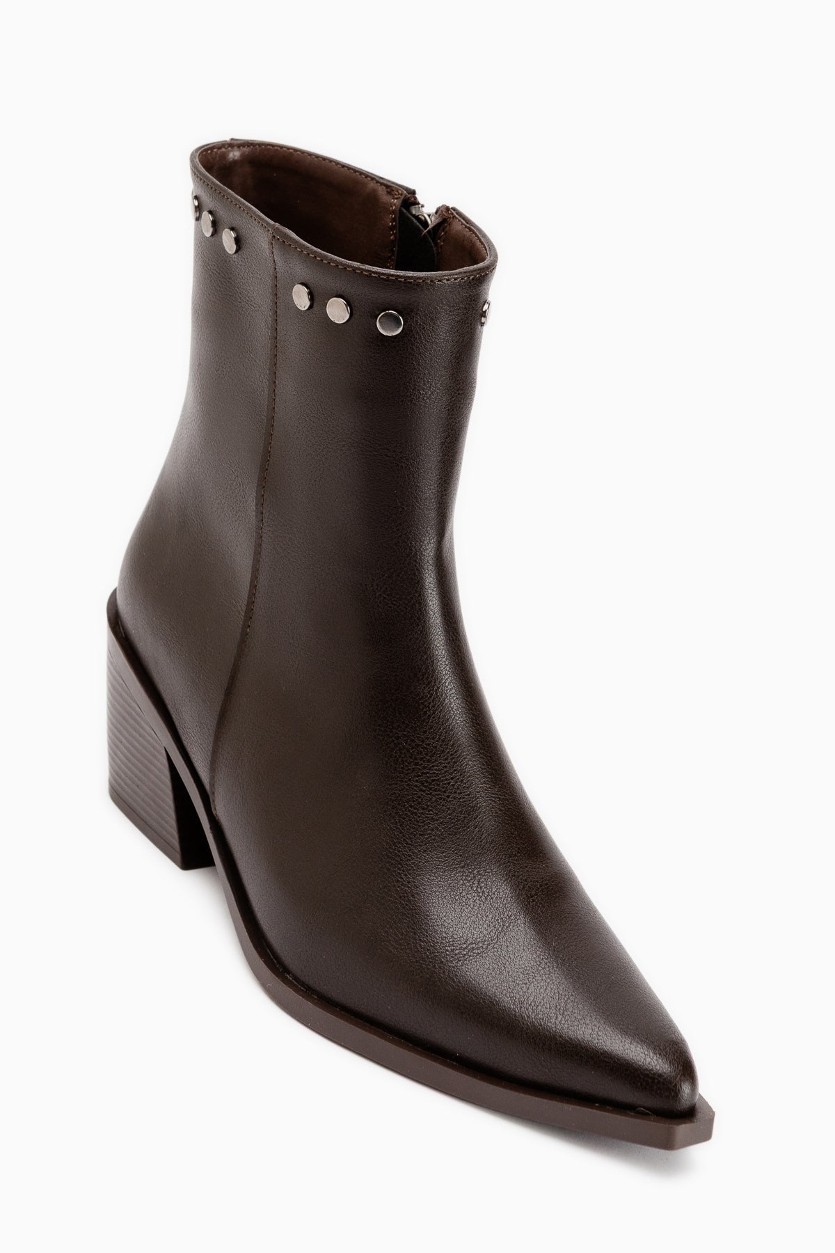 Liddy Brown Removable Cuff Women’s Boots