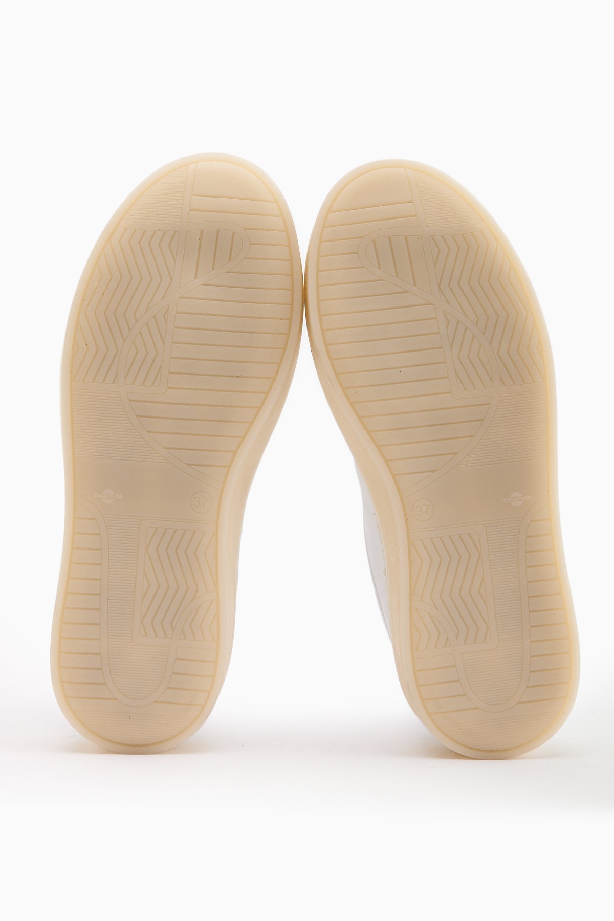 Eddie Genuine Leather White Powder Women's Sneaker