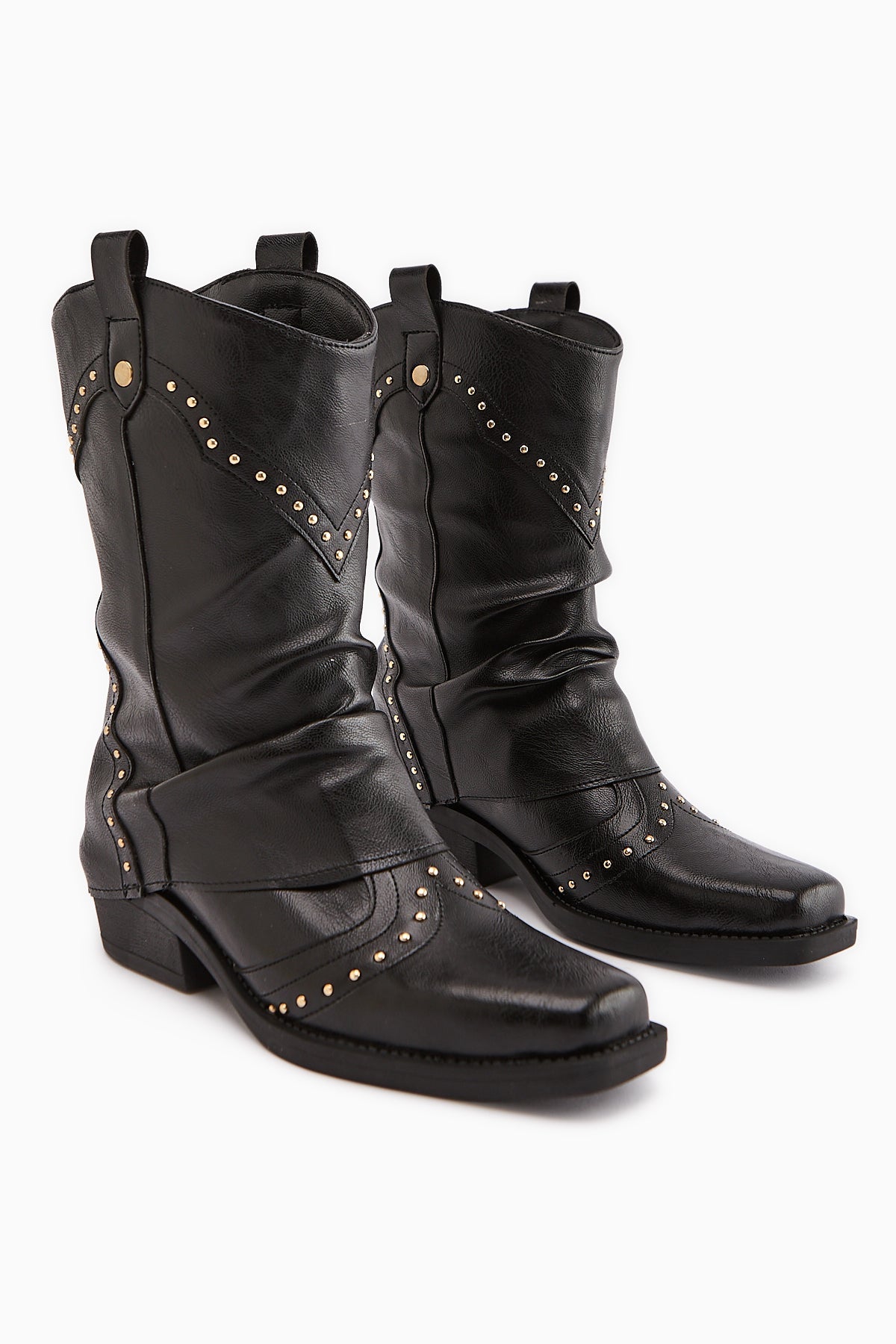 Joli Women's Black Western Cowboy Boots