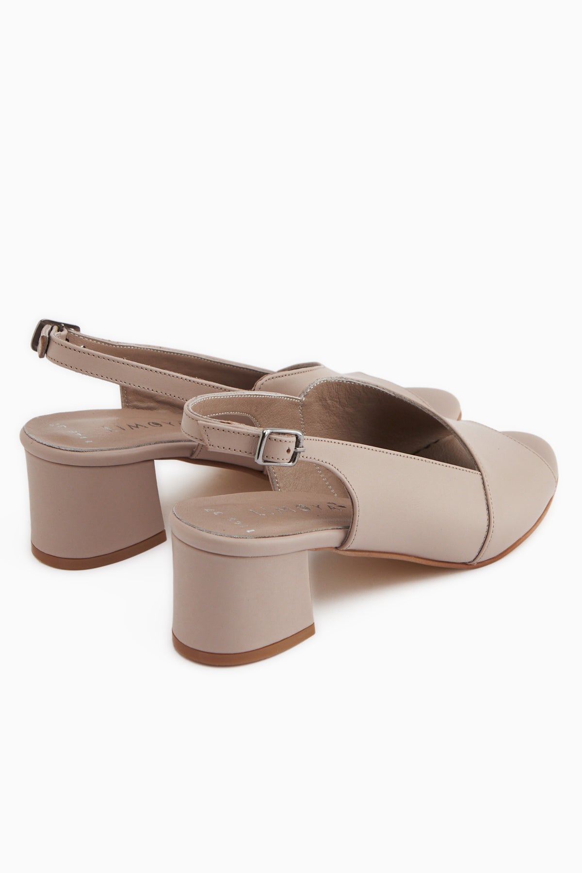 Jannica Genuine Leather Mink Heeled Women’s Shoes