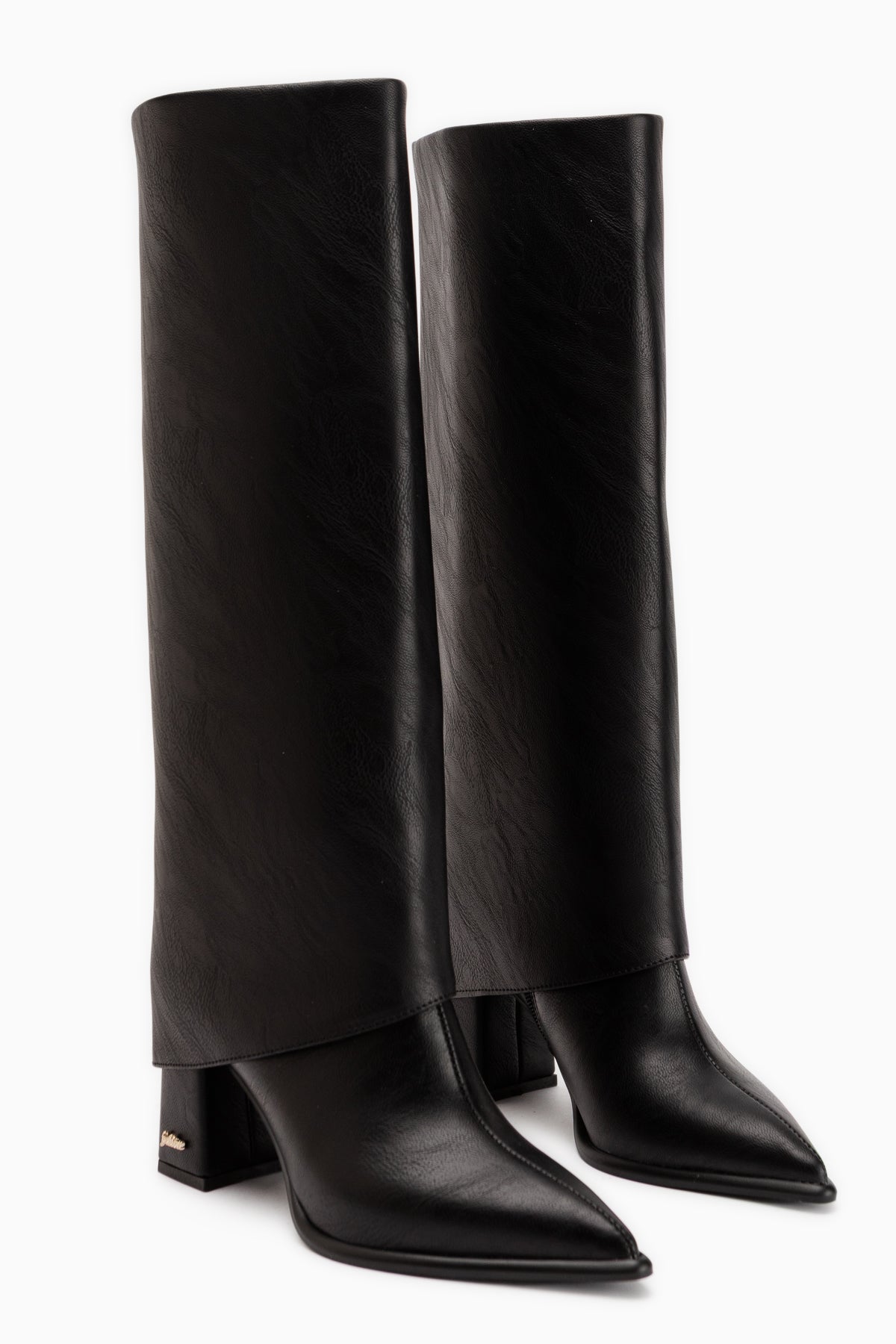 Lorie Black Removable Cuff Women’s Boots