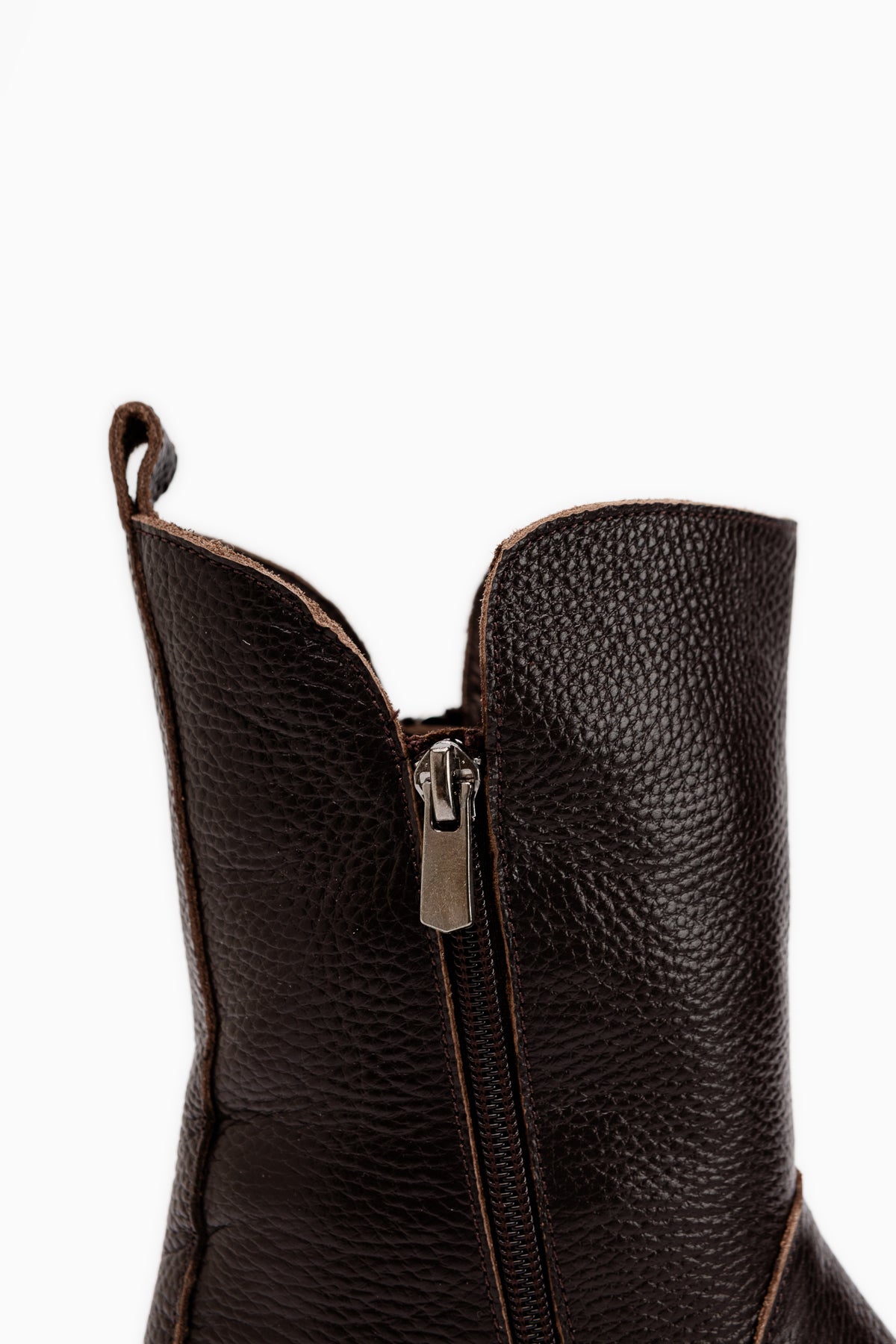 Leja Genuine Leather Brown Women’s Boots