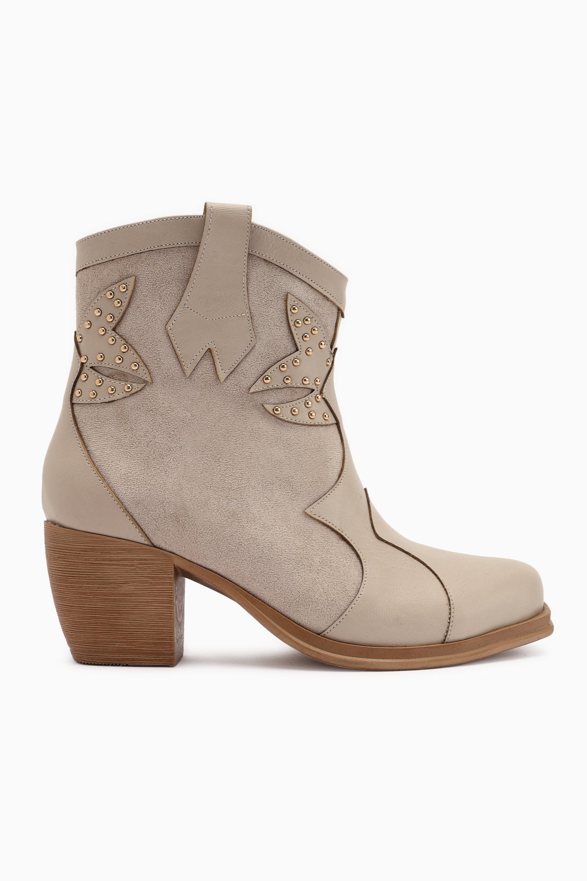 Lowis Nude Strap Women's Cowboy Western Boot