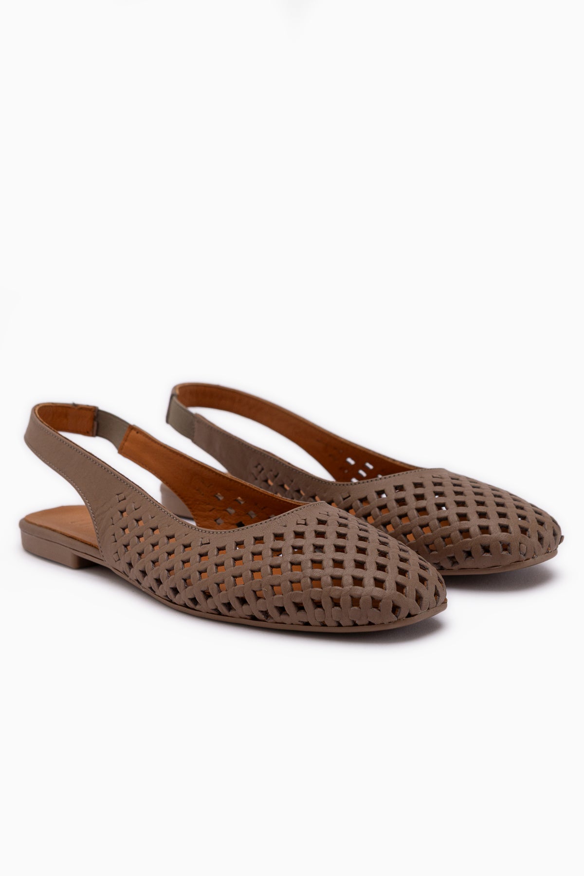 Monalis Genuine Leather Mink Elastic Women’s Sandal