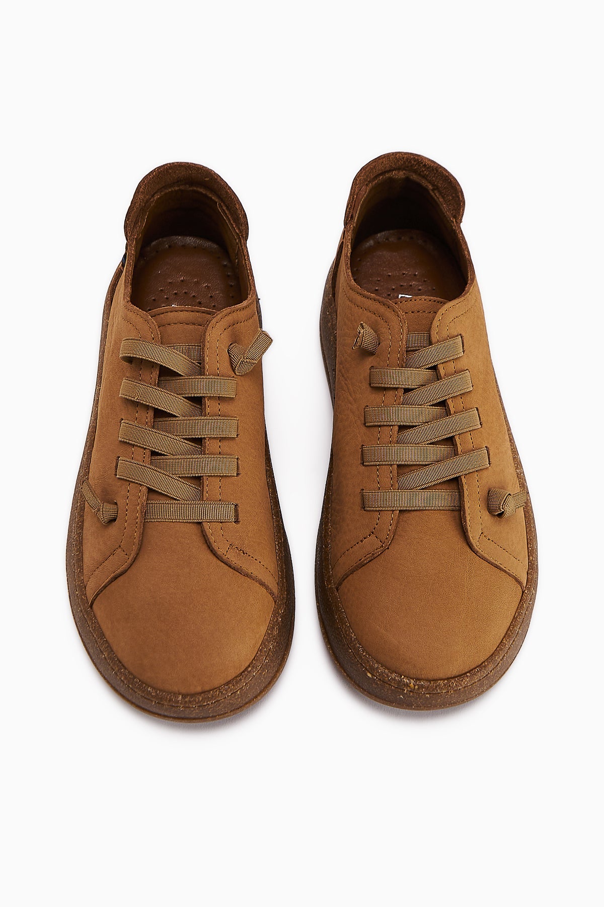 Judi – Genuine Leather Cognac Sneakers (Women)