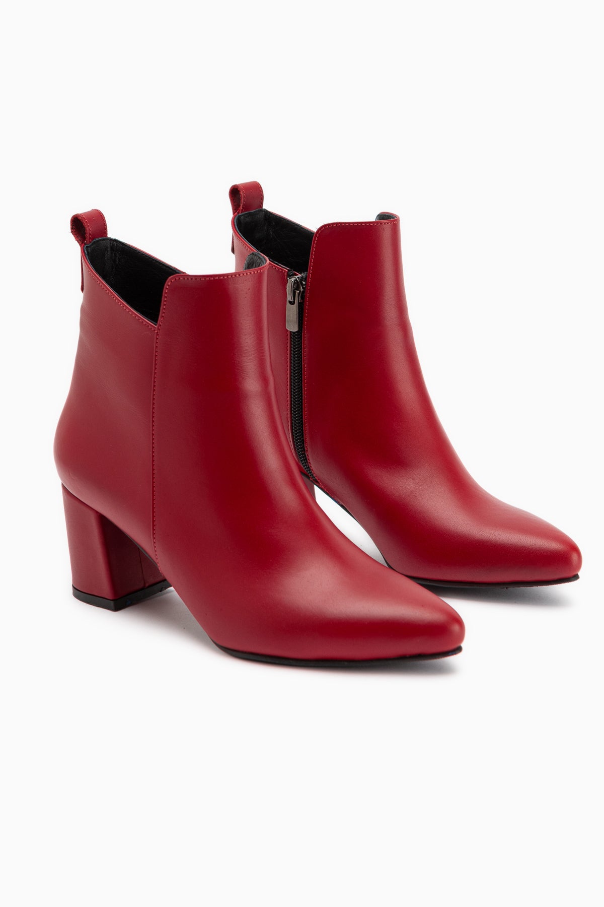 Julia Genuine Leather Brown Heeled Women’s Boots