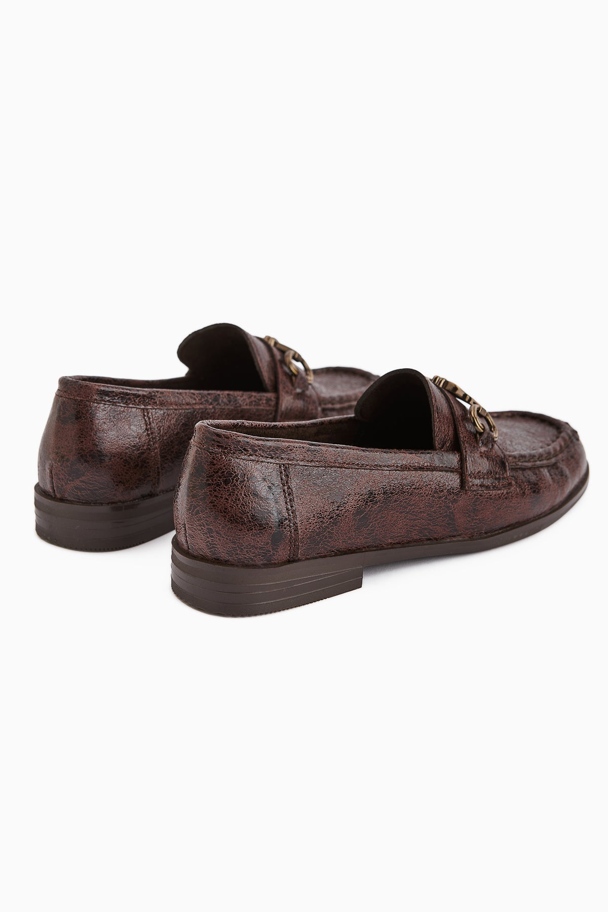Kali – Brown Chain-Detail Loafer (Women)