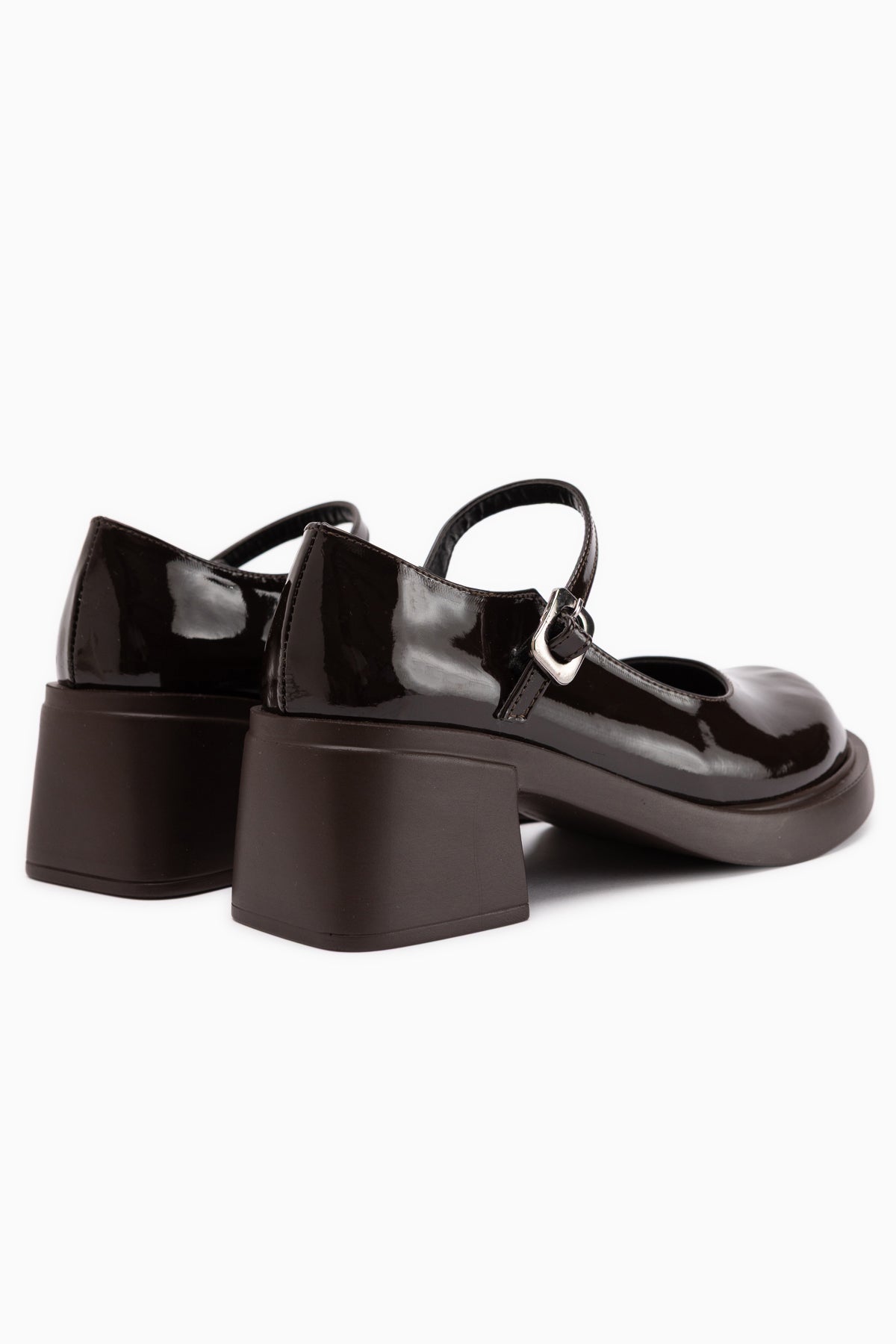 Mirka Brown Strap Women’s Loafer Shoes