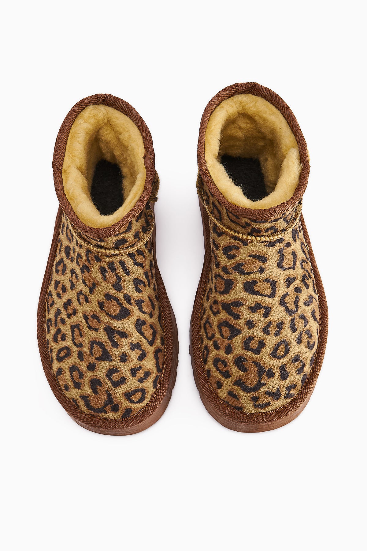 Lilly-Anne Brown Suede Fur Lined Short Women’s Boots