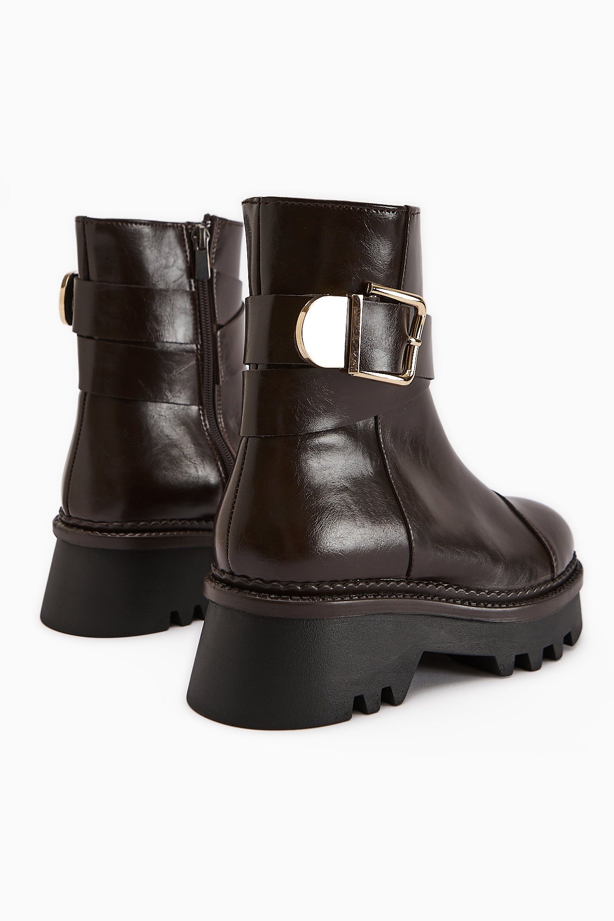 Cristin – Brown High-Platform Boot (Women)