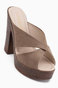 Jemina Vizon Platform Heeled Women’s Slippers