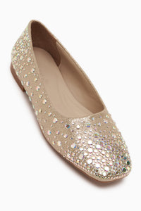 Lorin Gold Stone Women’s Ballet Flats