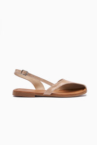 Agnez Beige Belt Detailed Women’s Sandal