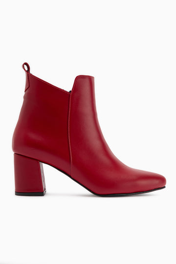Julia Genuine Leather Brown Heeled Women’s Boots