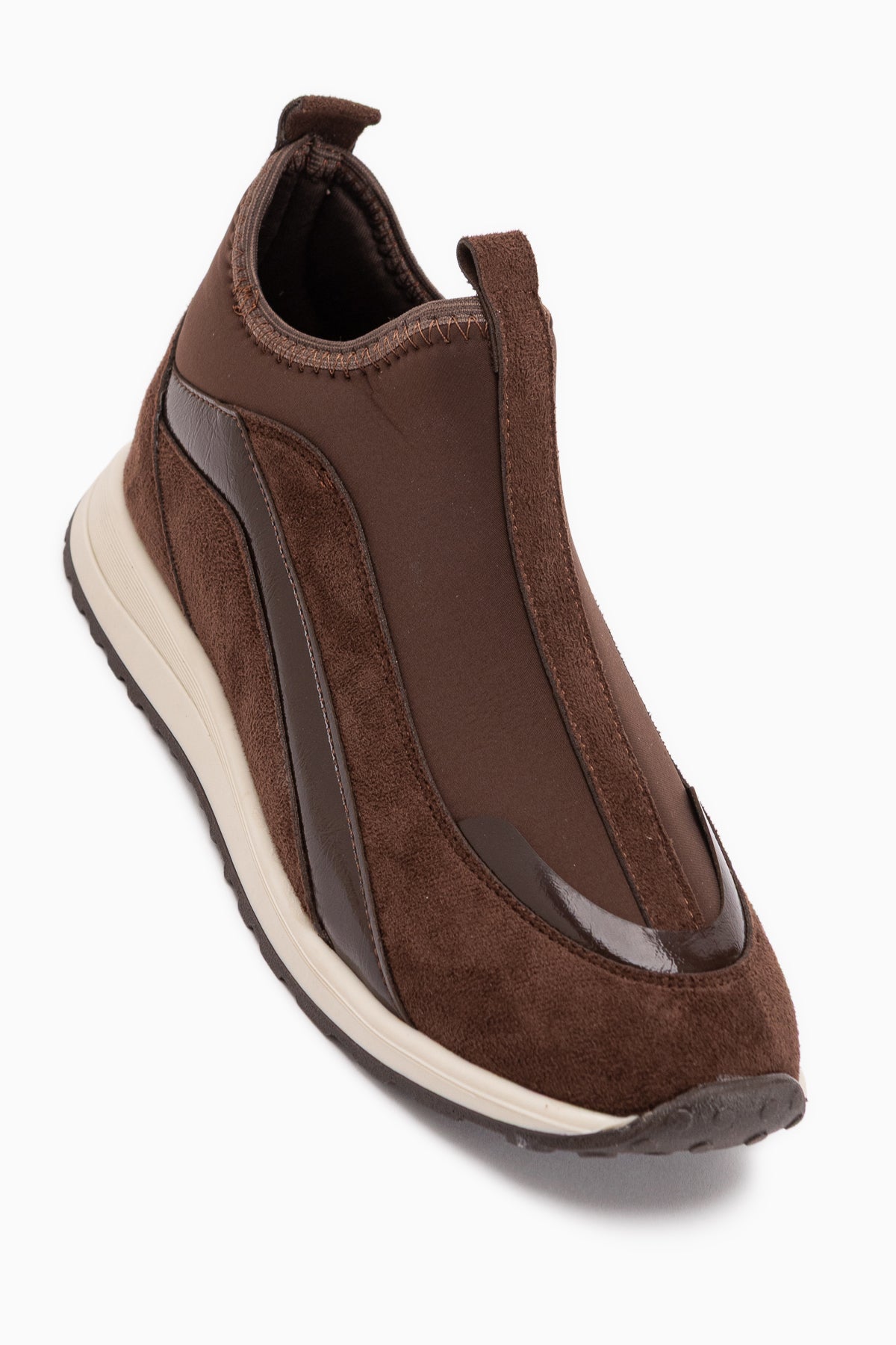 Etta Brown Suede Detailed Women’s Sneakers