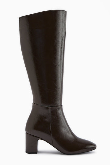 Larin Coffee Heeled Women's Boot