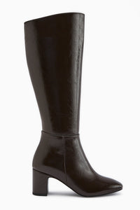 Larin Coffee Heeled Women's Boot