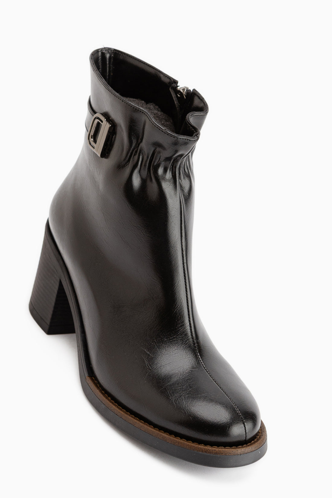 Nita Black Belt Detailed Women’s Boots