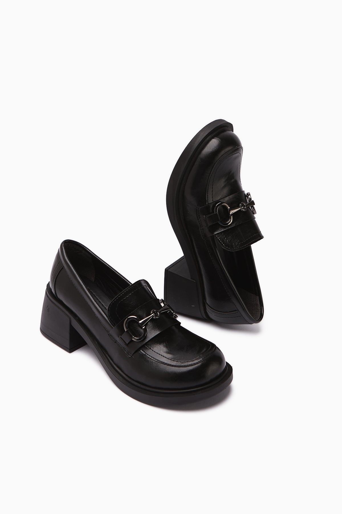 Berita – Black Block Heel Shoe (Women)