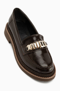 Maribel Brown Accessory Detailed Women’s Loafer Daily Shoes