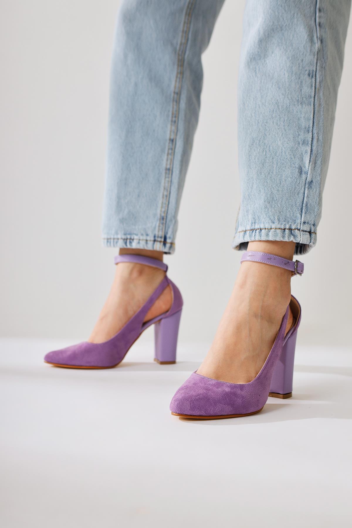 Kyle – Lilac Ankle-Cuff High-Heel Heeled Shoe (Women)