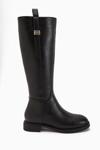 Kaisa Women's Black Buckled Boots