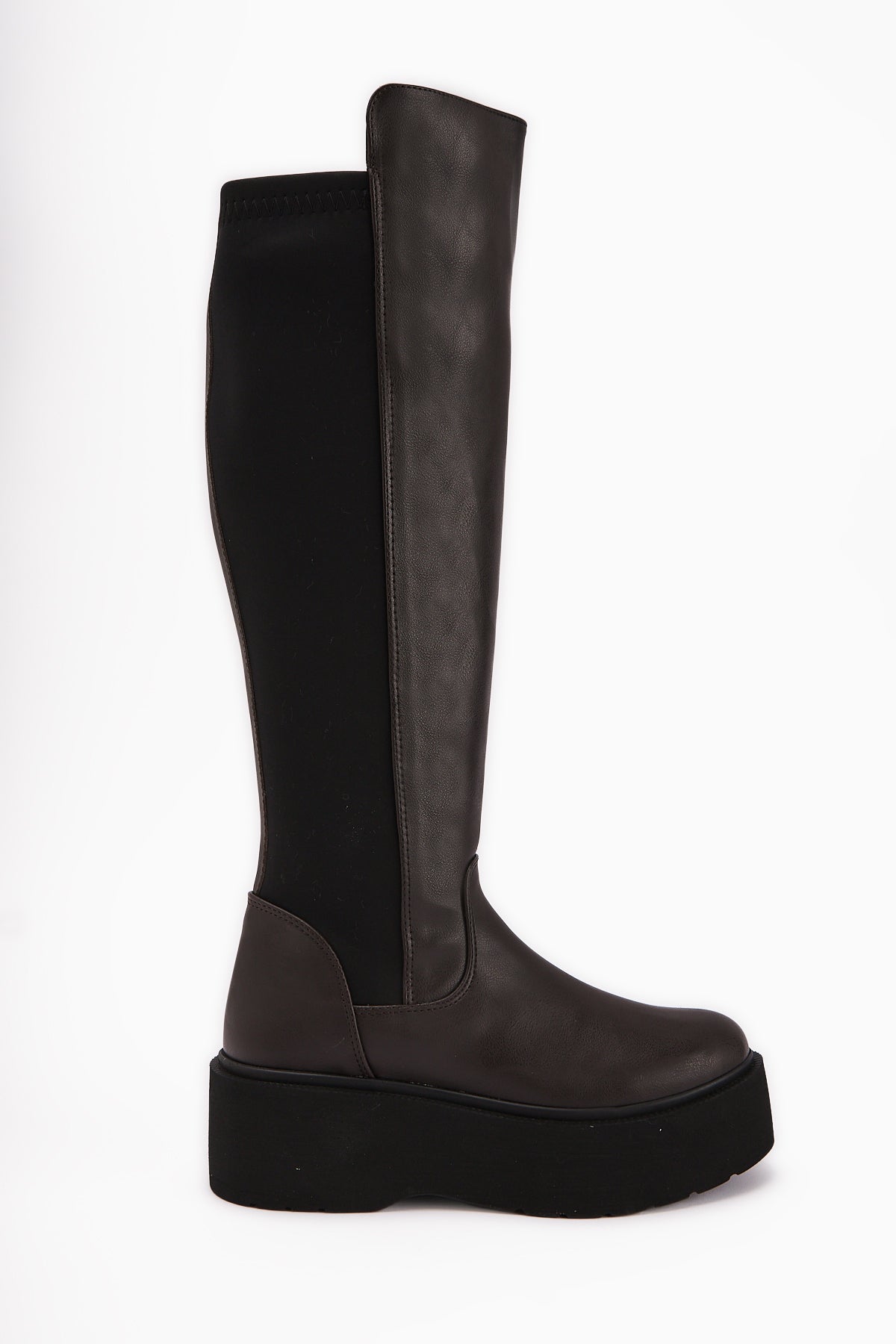Ceres Brown Platform Boots